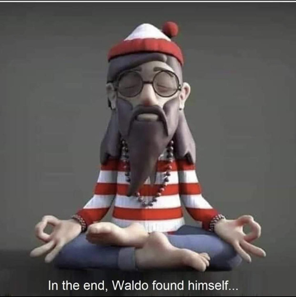 Waldo finally at peace
