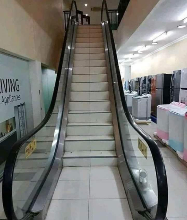 walk on the left walk on the right