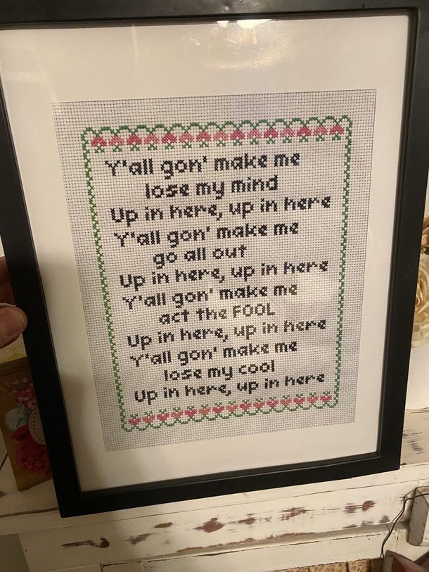 Walked passed this a million times at my parents house Just read it today ha
