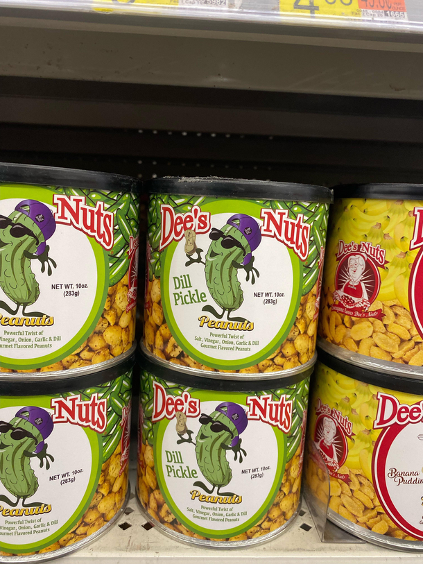 Walking through the grocery store when suddenly