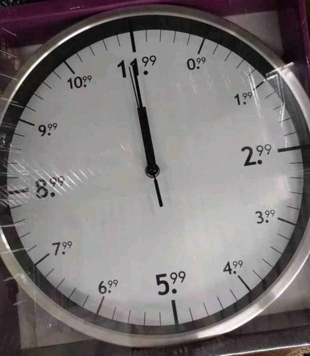 Walmart clock