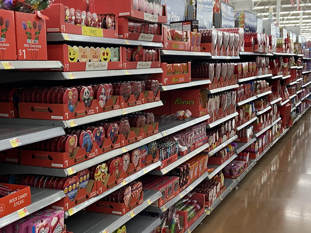 WalMart gives zero fucks already out on display on the th