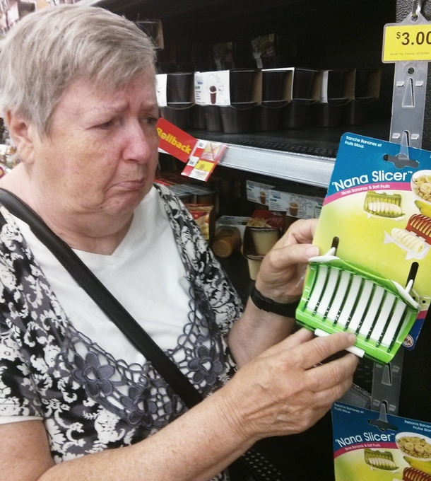 Walmart has some terrifying products Nana wasnt too happy about it