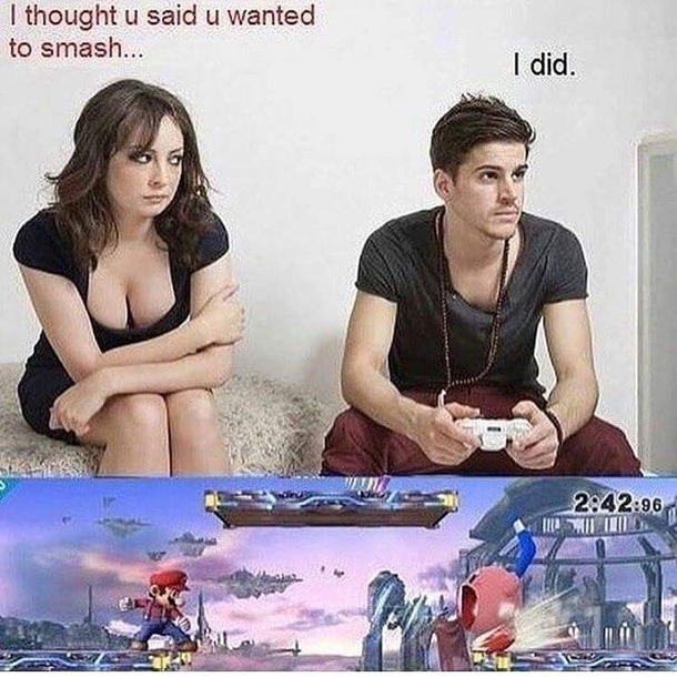 Want to smash 