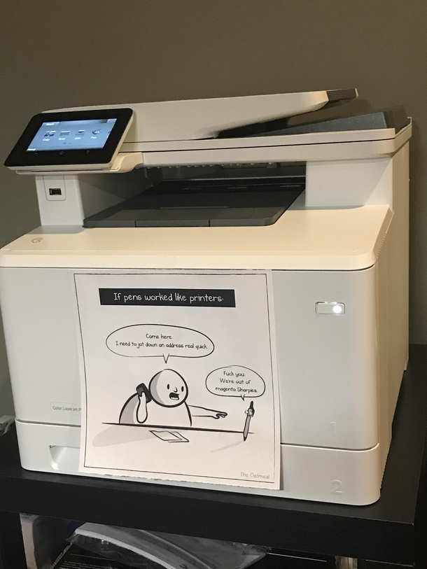 Wanted to motivate my printer a bit