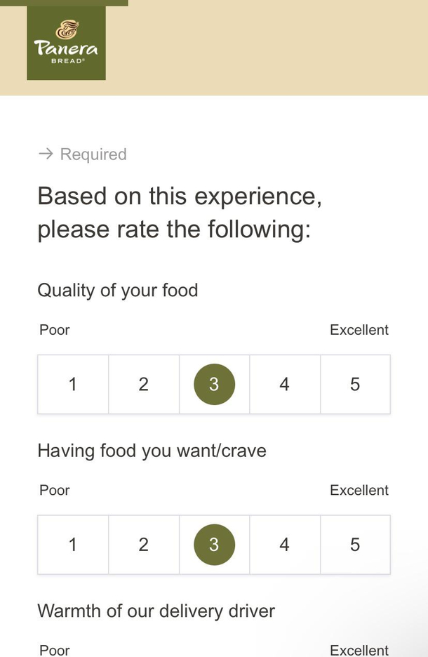Warmth of our Delivery Driver