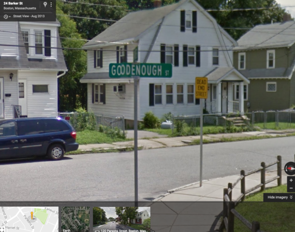 Was apartment hunting when I came across a sign that I should settle