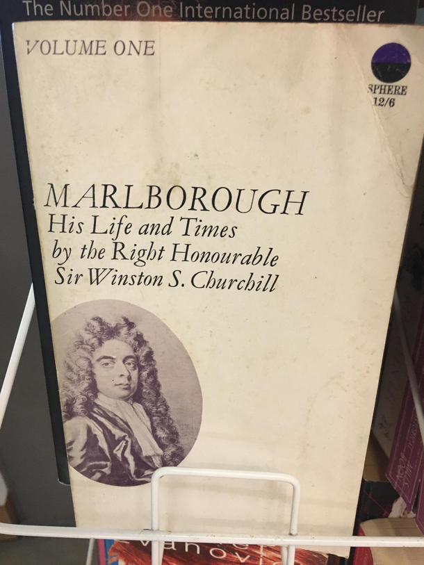 Was browsing a second hand book shop when an unexpected Rowan Atkinson popped up mr bean blackadder