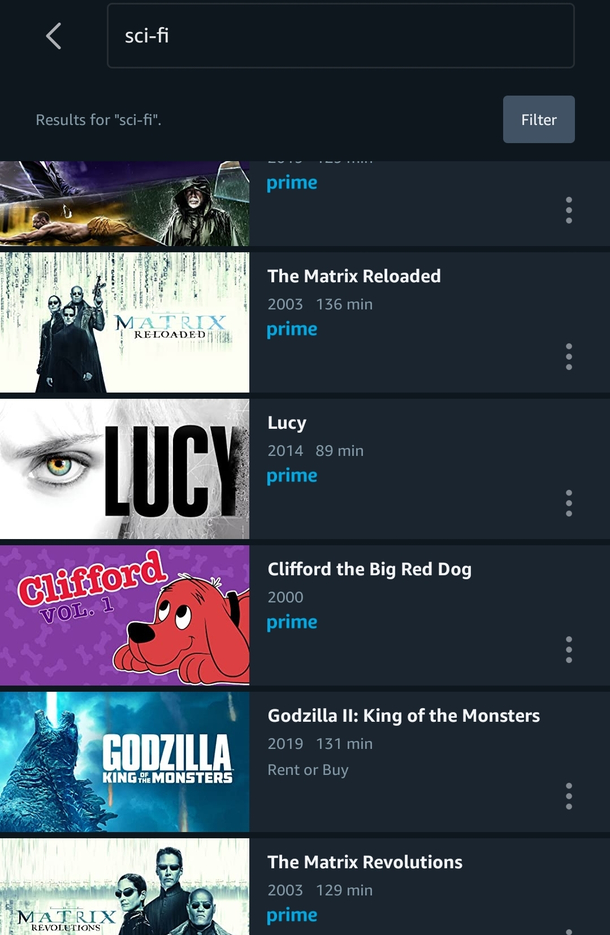 Was browsing Primes sci-fi offerings