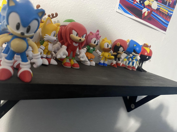 Was looking at my sons Sonic collection when suddenly