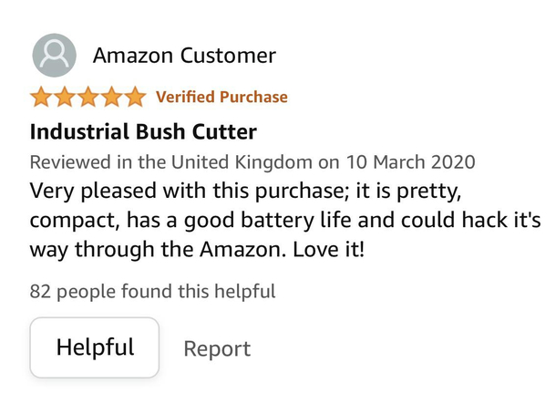 Was Looking for a new lady shaver and came across this review of course I bought it 