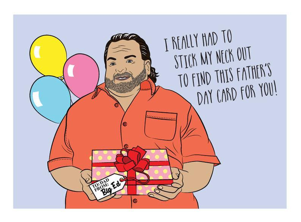 Was looking for fathers day cards and found this