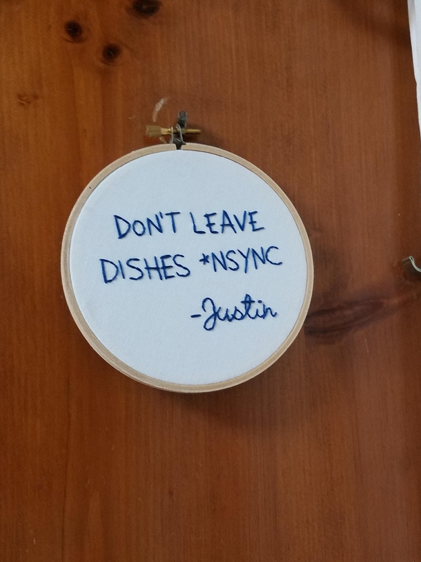 Wash them dishes