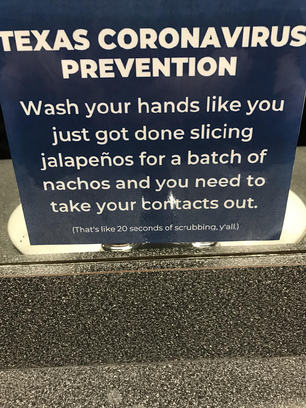 Wash your hands