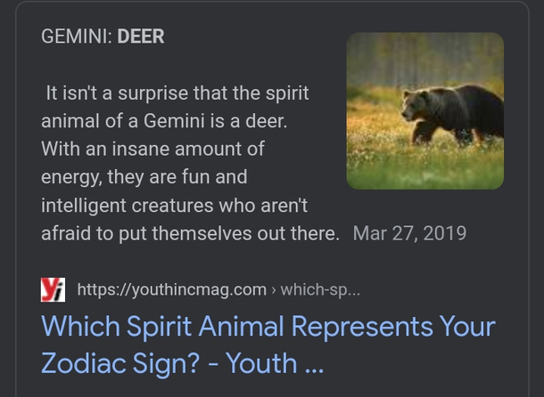 Watch out its a DEER