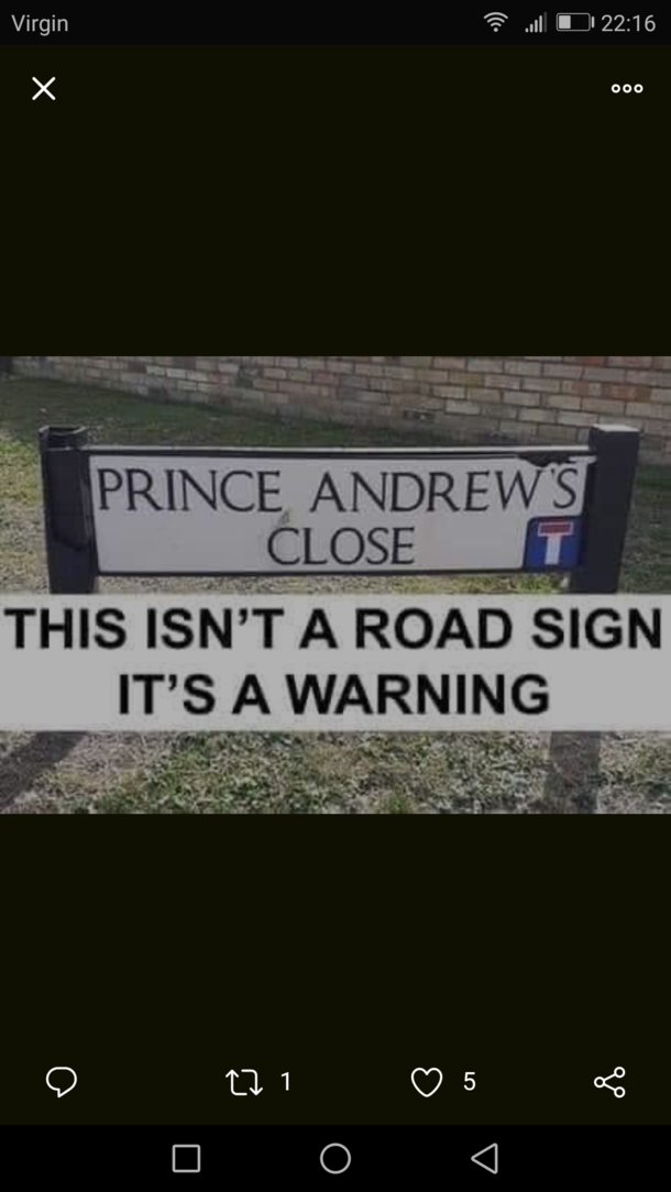 Watch out Prince Andrews about