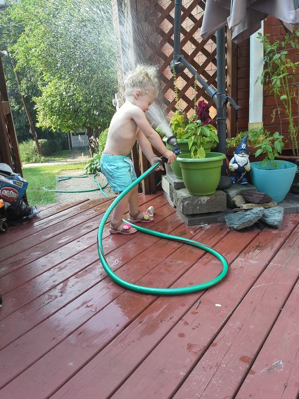 Watching a toddler learn is fantastic