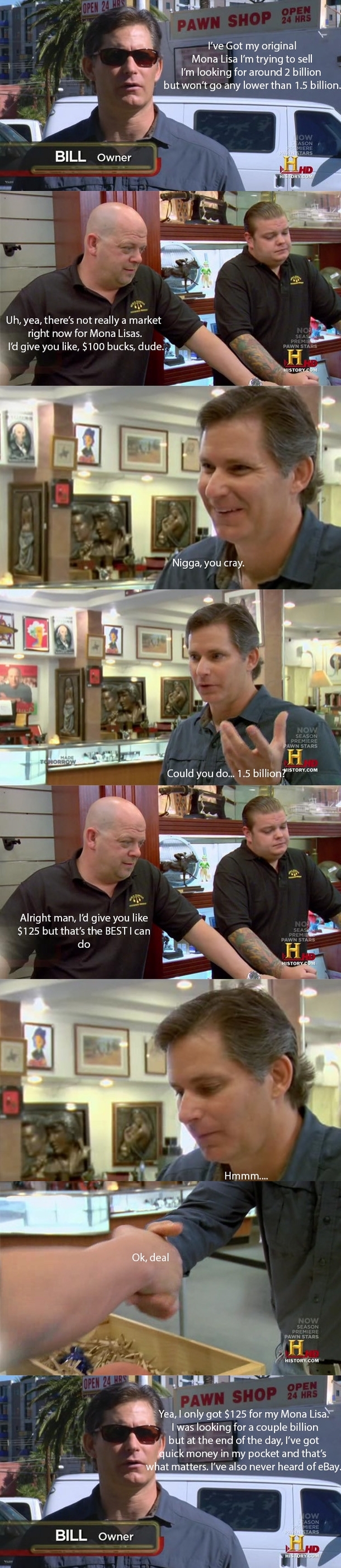 Watching Pawn Stars