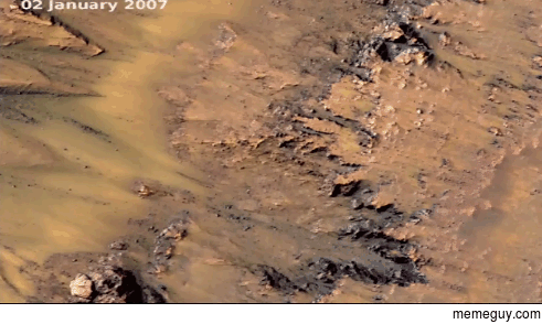 Water on Mars 