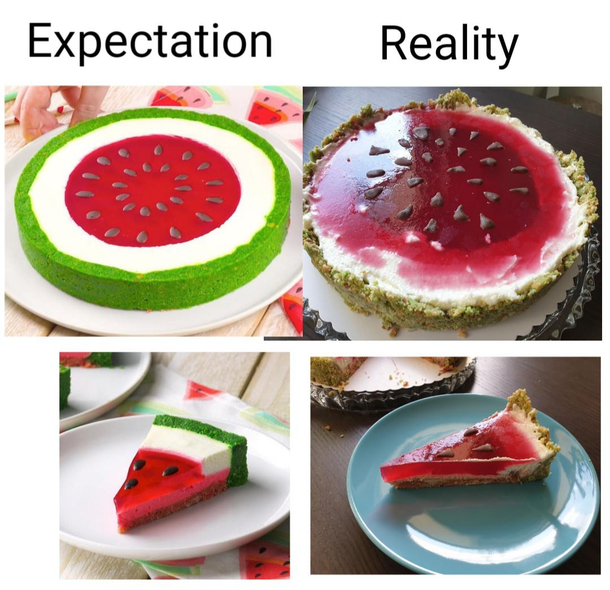 Watermelon cake