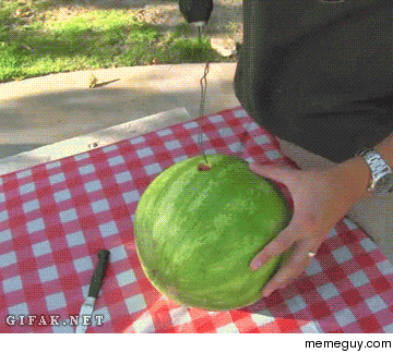 Watermelon juice in seconds