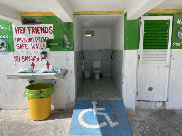 We accommodate everyone But if youre in a wheelchairYou will shit for the entertainment of others