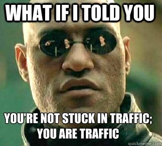 We all hate being stuck there