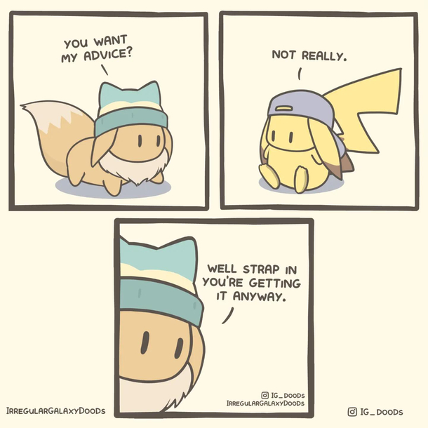 we all know an Eevee  