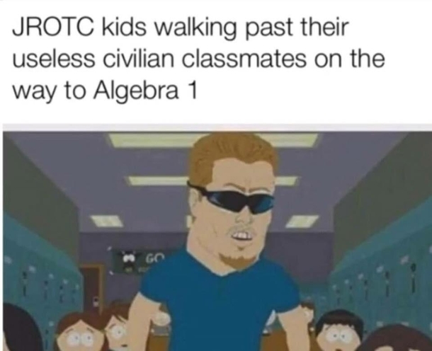 We all know someone that was like that
