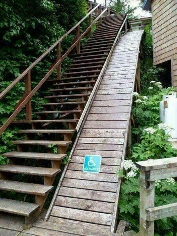 We all know that one handicapped daredevil