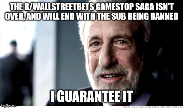 We all know where this will end