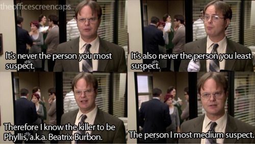 We all need some classic Dwight in our lives