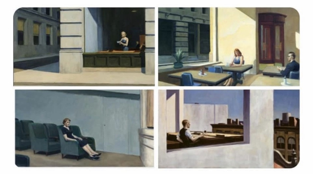 We are all Edward Hopper paintings now