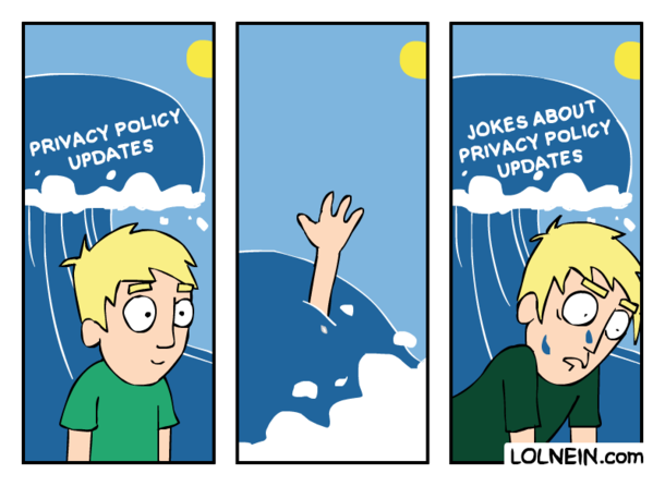 We are updating our priavcy policy 