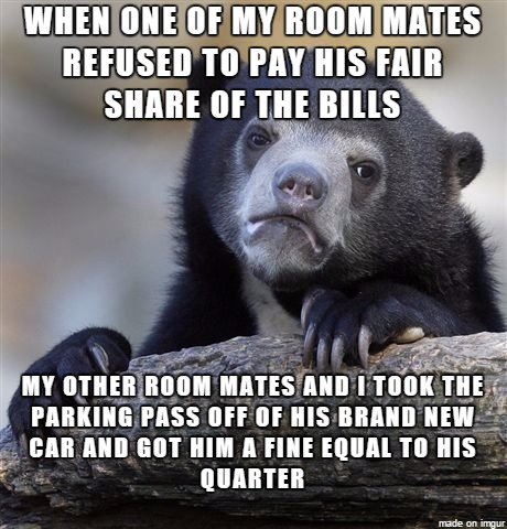 We asked politely and he rudely refused he then went and bought a new car the next day