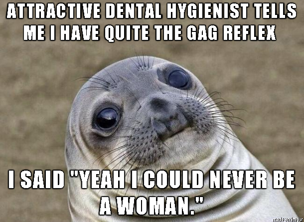 We both had this reaction after I said it
