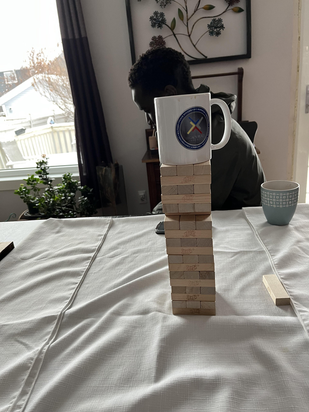 We call it risky jenga