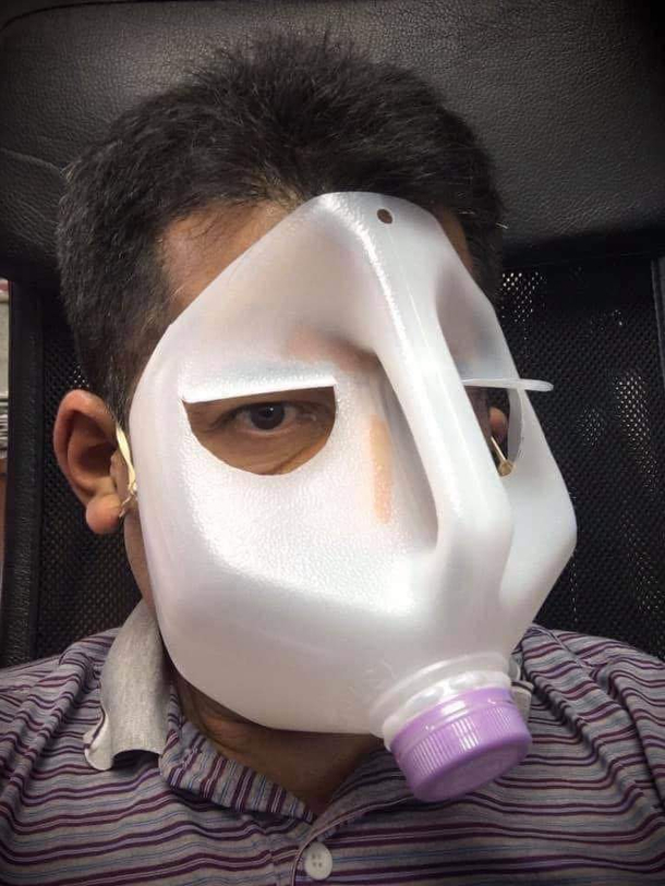 We cant find facemasks anymore
