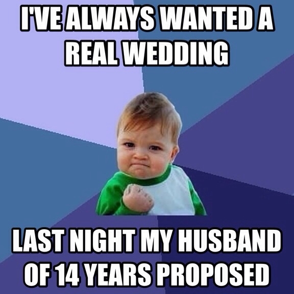 We couldnt afford a wedding then and neither could our parents but our ...