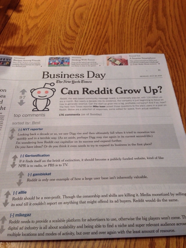 We did it Front Page