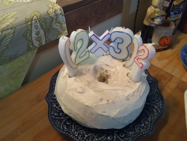 We didnt have a  so I had to improvise