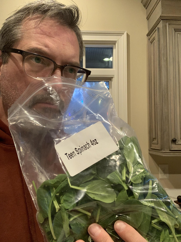 We get one of those subscription meal boxes every week Smells like