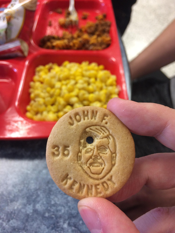 We got educational cookies in school today