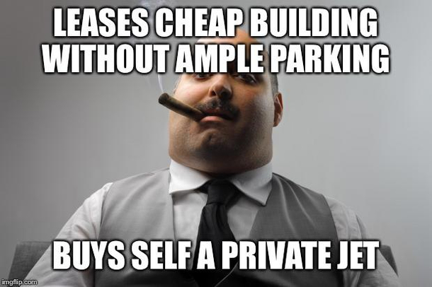 We had to take a shuttle bus from a parking lot  miles away He said it was because of cutbacks