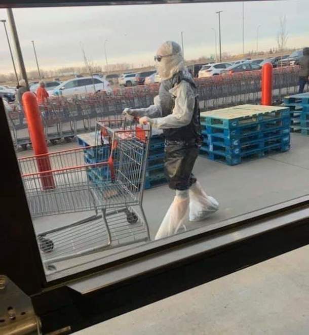We have some geniuses at the Costco in Regina