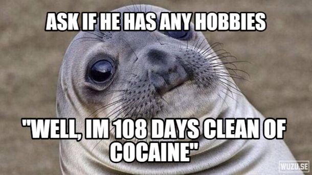 We hired a new guy thought I should try to get to know him