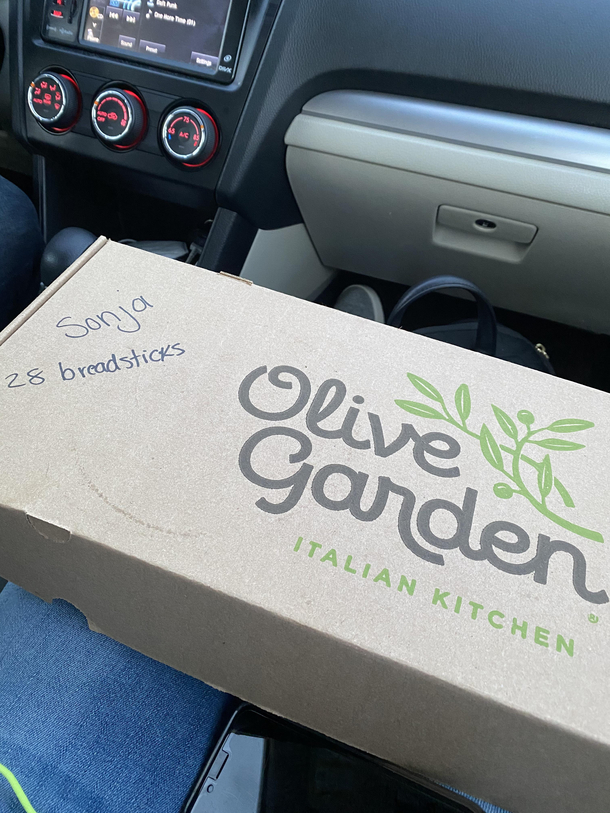 We only ordered 