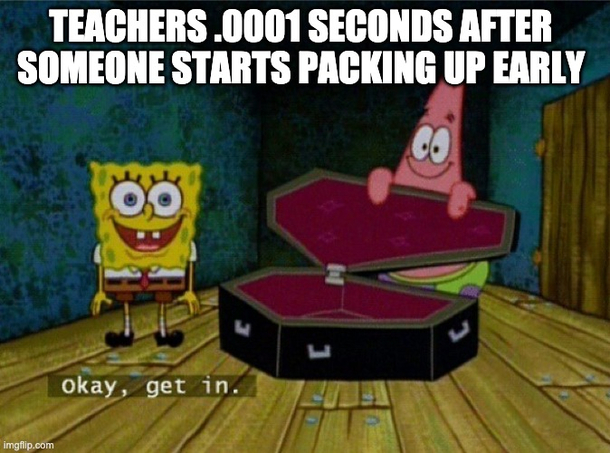 We still have  seconds of valuable instructional time left
