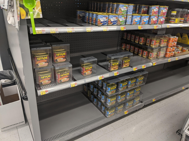 We take our Spam serious in Hawaii