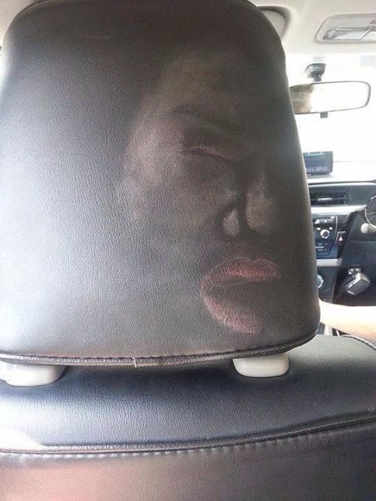 Wear your seatbelt And less make up